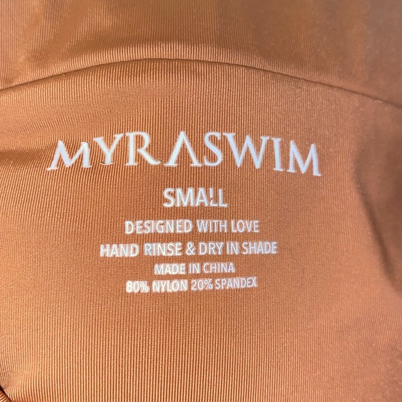 MYRASWIM Mase Bottom in Cinnamon - Picture 2 of 3